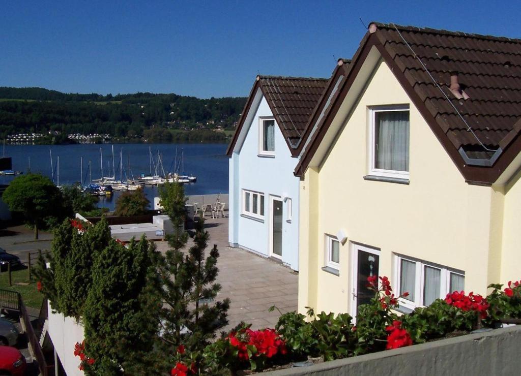 SeglerFewo mit traumhaftem Blick vom Balkon Scheid  Exterior foto